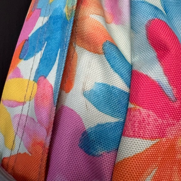 L.L. Bean Kids Colorful Floral Backpack - Picture 5 of 11